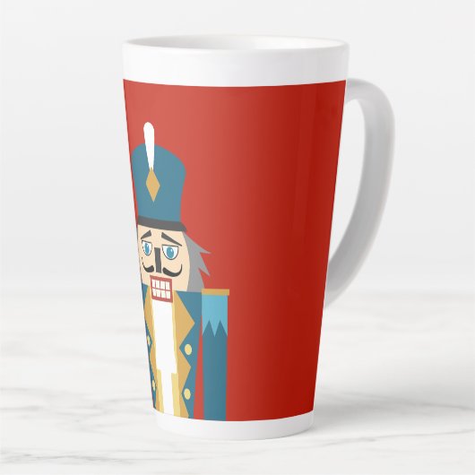 Christmas Classic Nutcracker Untersetzer Milchtasse (Rechte Ecke)