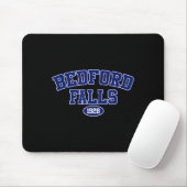Christmas Clic Movie, Bedford Falls. George Bailey Mousepad (Mit Mouse)