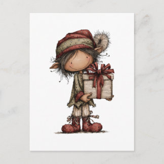 Christmas Clipart Collection | Teddy Bear  Postkarte