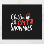 Christmas CMT, CMT Schaumweinetikett (Einzelnes Label)