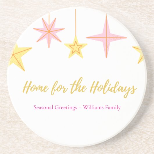 Christmas Coaster Getränkeuntersetzer (Vorne)