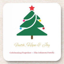 Christmas Coaster Getränkeuntersetzer