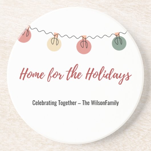 Christmas Coaster Getränkeuntersetzer (Vorne)