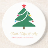 Christmas Coaster Getränkeuntersetzer (Vorne)