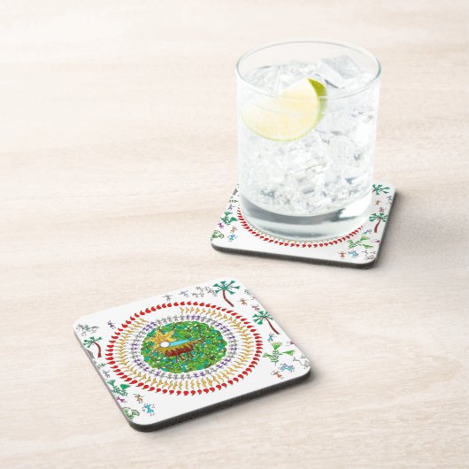 Christmas Coasters Getränkeuntersetzer (Rechte Seite)
