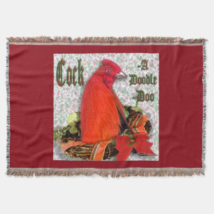 Christmas Cockadoodledoo Decke