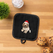 Christmas Cocker Spaniel (White) Essential T-Shirt Topflappen (Oben Unten)