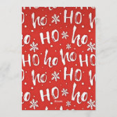 Christmas Cocktail Party Invitation Einladung (Rückseite)