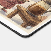 Christmas Coffee Desk Mat – Powered by Christmas S Schreibtischunterlage (Ecke)