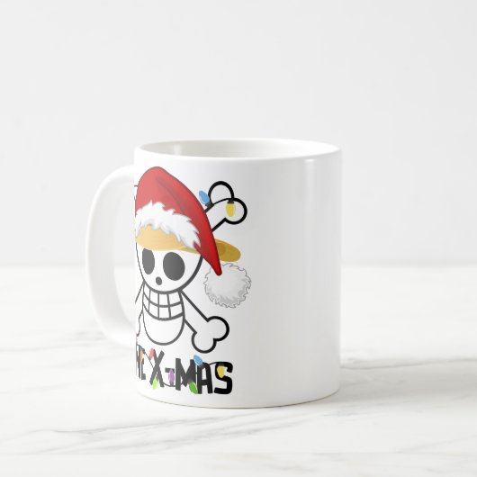 Christmas Coffee Mug, One piece Christmas Kaffeetasse (Vorderseite Links)