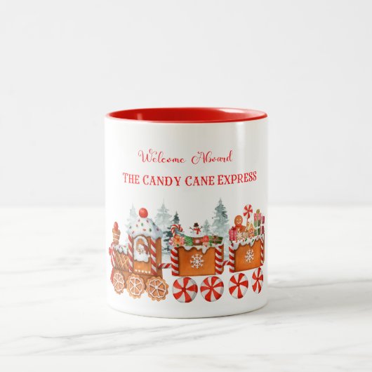  Christmas Coffee Mug Zweifarbige Tasse (Mittel)