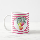 Christmas Coffee Mugs Cute Pink and Green Kaffeetasse (Links)