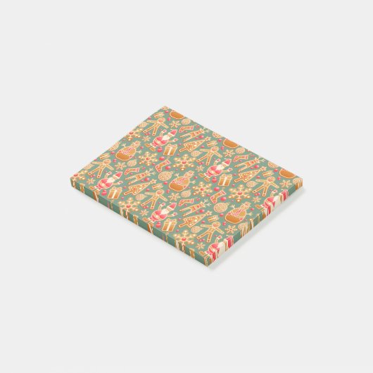 Christmas Collage Post-it Klebezettel (angewinkelt)