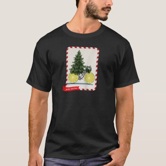 Christmas Collage Weihnachten Tree Christmas Garla T-Shirt (Vorderseite)