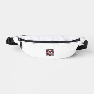 Christmas Collie Dog Illustration Weihnachten Coll Bauchtasche