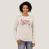Christmas Comfort and Joy Cardinals Tri-Blend Shirt (Volle Vorderseite)