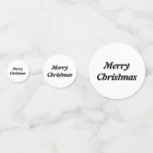 Christmas Confetti Konfetti (Vorderseiten)