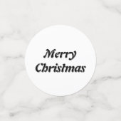 Christmas Confetti Konfetti (Klein Vorderseite)