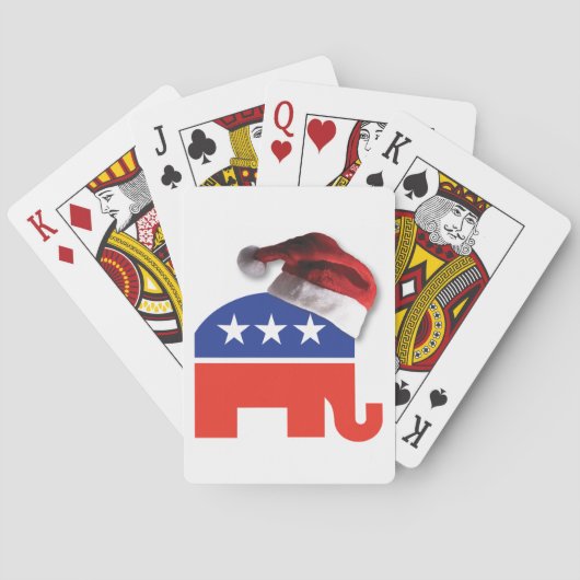 Christmas Conservative Spielkarten (Rückseite)