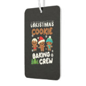 Christmas Cookie Baking Crew | Christmas present Autolufterfrischer (Links)