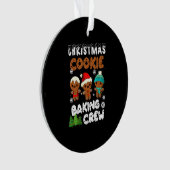 Christmas Cookie Baking Crew | Christmas present Ornament (Vorderseite)