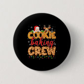 Christmas Cookie Baking Crew Cookie Crew Family Ch Button (Vorderseite)