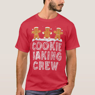 Christmas Cookie Baking Crew Gingerbread T-Shirt