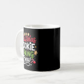 Christmas Cookie Baking Crew Mom Funny Proud Holid Kaffeetasse (Vorderseite Links)
