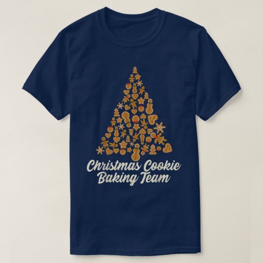 Christmas Cookie Baking Team Costume Xmas Cookie T T-Shirt (Design vorne)