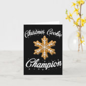 Christmas Cookie Chamon Baker Karte (Gelbe Blume)