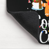 Christmas Cookie Crew Baking Team New Xmas Bakers  Mousepad (Ecke)