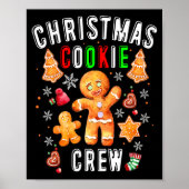 Christmas Cookie Crew Baking Team New Xmas Bakers Poster (Vorne)