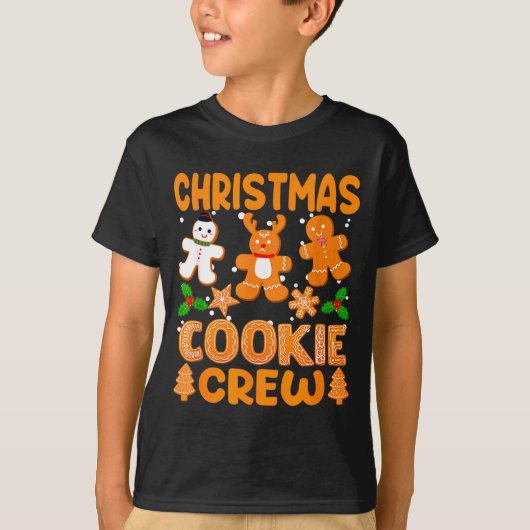Christmas Cookie Crew Baking Team New Xmas Bakers T-Shirt (Vorderseite)
