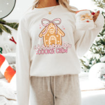 Christmas Cookie Crew rosa Coquette