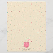 Christmas Cookie Exchange Niedliches Party Flyer (Rückseite)