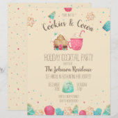 Christmas Cookie Exchange Niedliches Party Flyer (Vorne/Hinten)