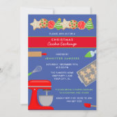 CHRISTMAS COOKIE EXCHANGE-PARTY EINLADUNG (Vorderseite)