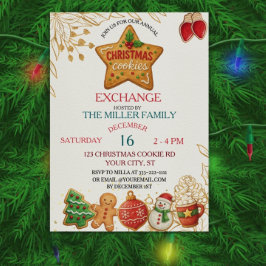 Christmas Cookie Exchange Party Einladung