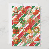 Christmas Cookie Exchange Party Einladung (Rückseite)