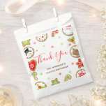 Christmas Cookie Exchange Party Red Vielen Dank Geschenktütchen<br><div class="desc">Dieses niedliche und lustige Gunst-Tag beinhaltet vereiste Kekse mit bezaubernden Charakteren wie einem Schneemann, Rentier und dem Weihnachtsmann. Heilig, Zuckerrohr und Schneeflocken sorgen für eine festliche Touch. Der Text kombiniert handgeschriebene Skripte mit serifenlosen Schriftart für ein stilvolles und modernes Design. Das ist ideal für ein Party, ein Party mit Keksdekoration,...</div>