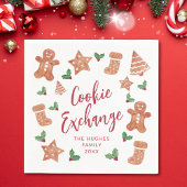 Christmas Cookie Exchange Serviette