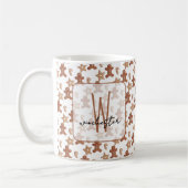 Christmas Cookie Gingerbread Man, Star, Candy Cane Kaffeetasse (Links)