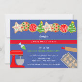 CHRISTMAS COOKIE PARTY EINLADUNG (Vorderseite)