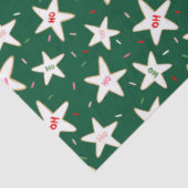 Christmas Cookie Pattern Seidenpapier (Ausschnitt)