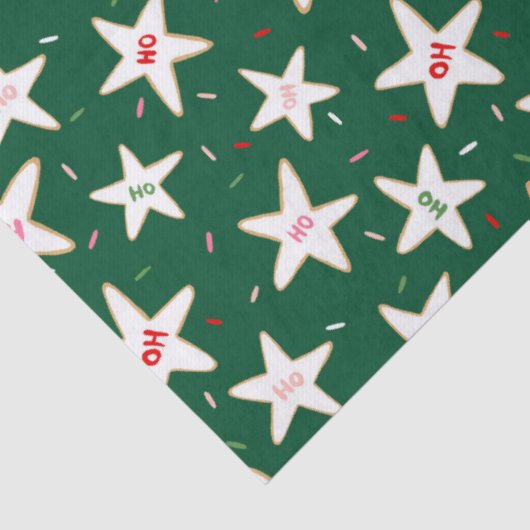 Christmas Cookie Pattern Seidenpapier (Ausschnitt)