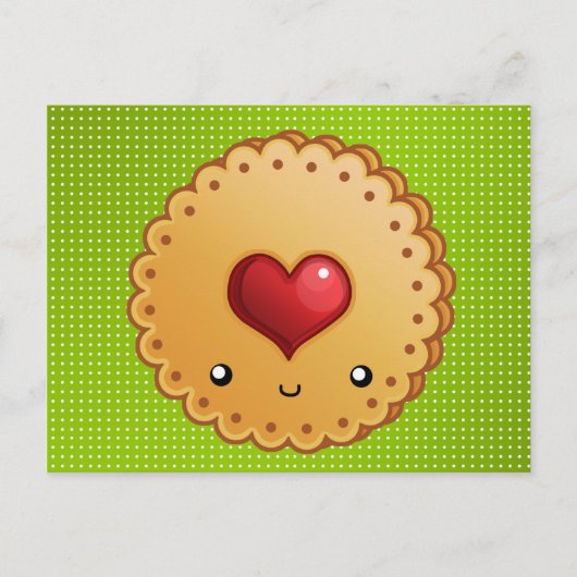 Christmas Cookie Recipe card Postkarte (Vorderseite)