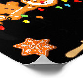 Christmas Cookie Tester Family Baking Team Cookie  Poster (Ecke)