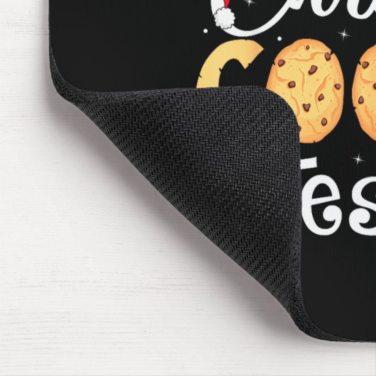 Christmas Cookie Tester Funny Baking Crew Xmas Mousepad (Ecke)