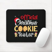 Christmas Cookie Tester Funny Baking Crew Xmas Mousepad (Mit Mouse)