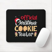 Christmas Cookie Tester Funny Baking Crew Xmas Pre Mousepad (Mit Mouse)